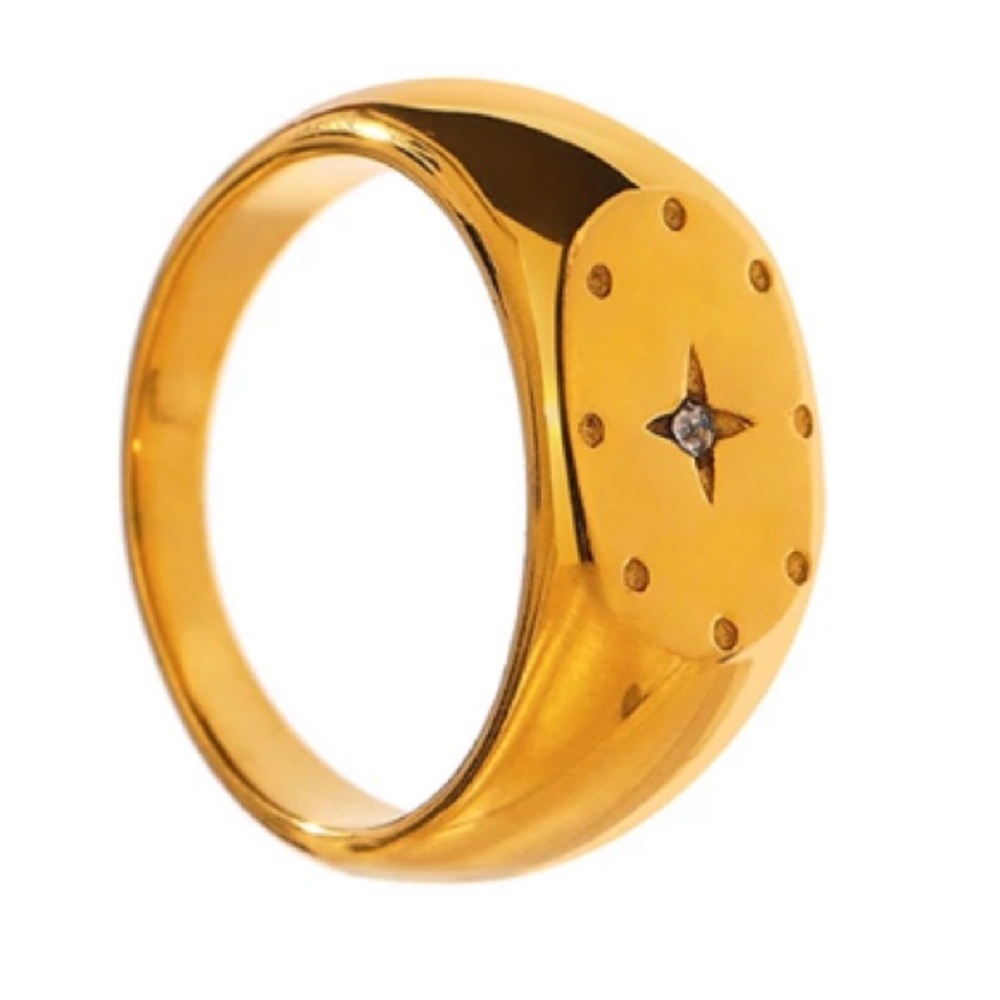 Signet star 💫 ring - Picture 6 of 6